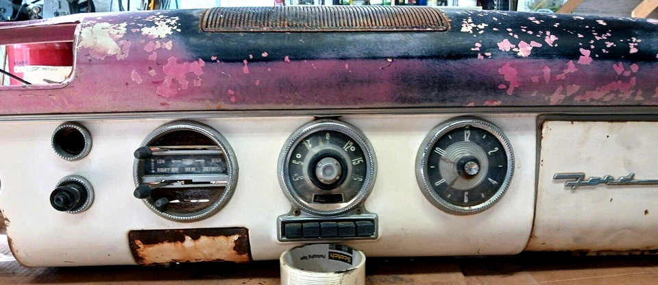 1955 Ford Crown Victoria, Sunliner Dash Panel - Image 1 of 4