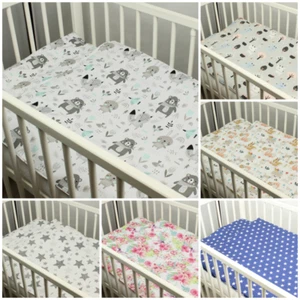 5 pc bedding set nursery baby cotton covers +quilt pillow+fitted sheet for cot - Picture 1 of 54