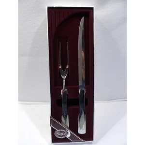 Carvel Hall stainless steel cutlery carving set, Iron Man Award, by Armco - Picture 1 of 9