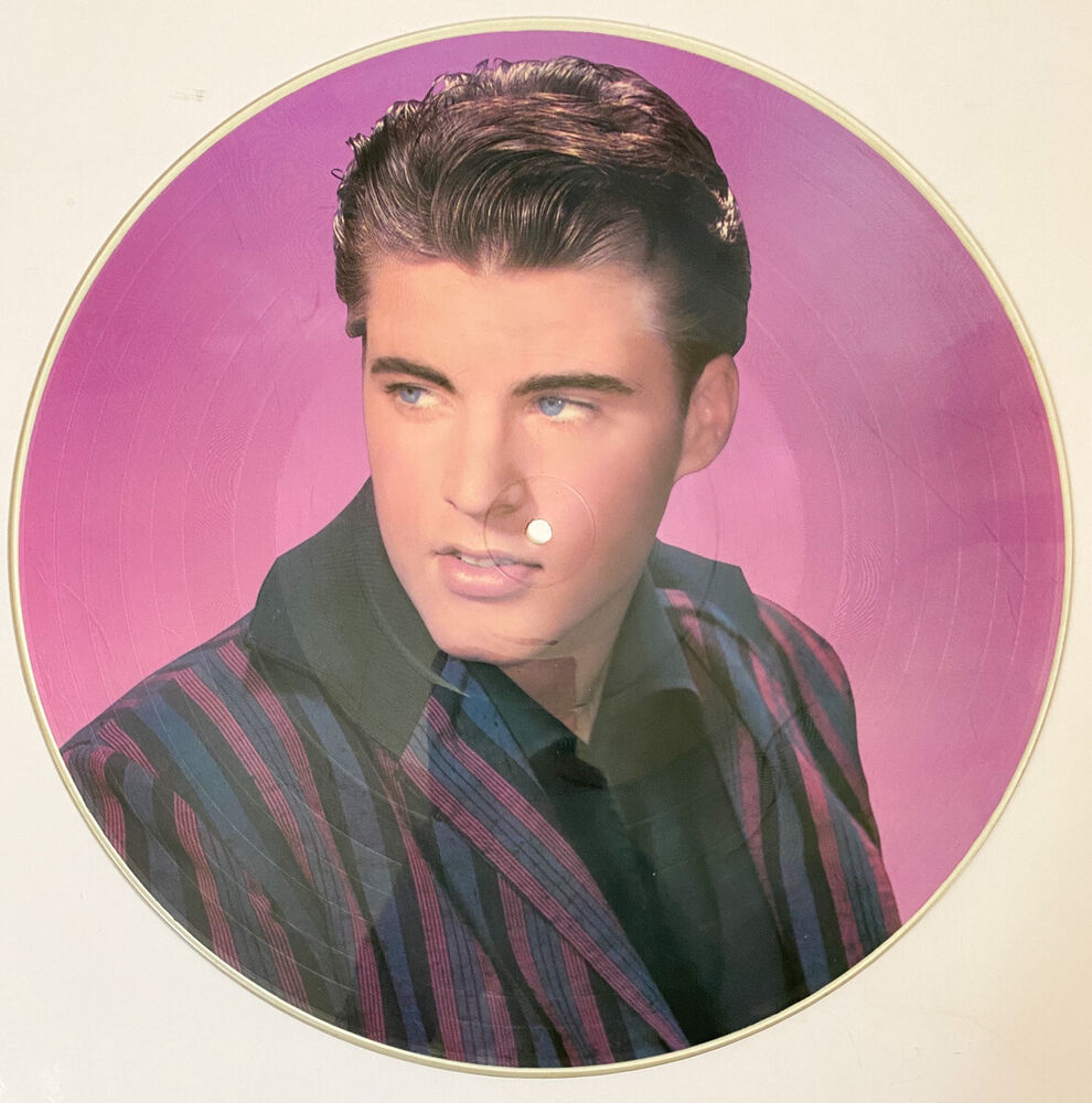 Vintage Ricky Nelson Picture Record 12” Original Collectible 1950’s Music