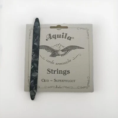 Aquila Oud, Super nylon strings ARABIC tuning with gray oud pick. - Image 1 of 4