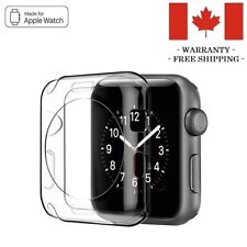 38mm 42mm Silicone Clear Case Cover Protector for Apple Watch Series 3 2 1