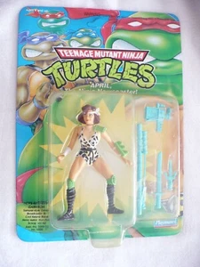 H4- 1992 TEENAGE MUTANT NINJA TURTLES APRIL THE NEWSCASTER MIP #4518 - Picture 1 of 12