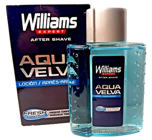 WILLIAMS EXPERT AQUA VELVA AFTER SHAVE HOMBRES 100ML / 3.4 FL OZ NUEVO CON CAJA - Imagen 1 de 2