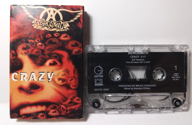 Aerosmith – Crazy (1994, Dolby HX Pro B, Cassette) - Discogs