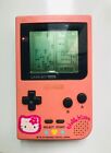 Nintendo GameBoy Pocket Sanrio HELLO KITTY Model limited Pink mario