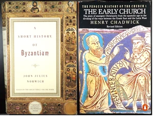 A SHORT HISTORY OF BYZANTIUM + PENGUIN HISTORY 1 THE EARLY CHURCH 2 SC Books - Picture 1 of 2
