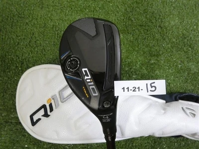 TaylorMade Qi10 Tour 22* 4 Hybrid Rescue HZRDUS Black 85g 6.0 Stiff with HC  - Image 1 of 4