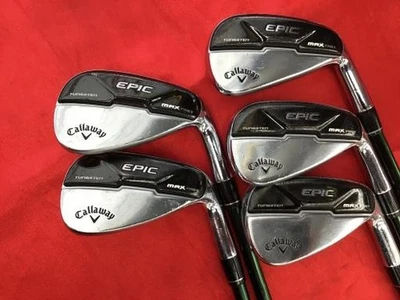 Callaway Epic Max Fast Iron Set 7-9,Pw,Aw 5pc Flex R Speeder EVOLUTION Graphite - Image 1 of 4