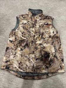 SITKA KELVIN AEROLITE VEST SIZE. Xl Opiade MARSH CAMO CAMOUFLAGE INSULATED - Picture 1 of 3