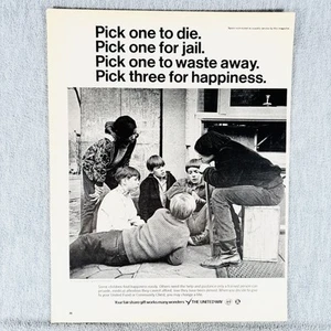 1970 The United Way Vtg Print Ad United Fund Community Chest Finding Happiness - Picture 1 of 2