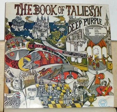 Deep Purple - The Book Of Taliesyn - 1968 Vinyl LP Record Album - Image 1 of 2
