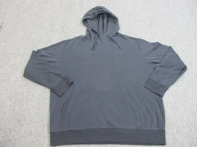 Vince Hoodie Mens XL Blue Cotton Modal Pullover Kangaroo Pocket M62689946 - Image 1 of 4