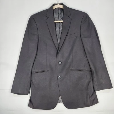 Kenneth Cole Reaction Suit Jacket Mens Size 36R Black - Image 1 of 4