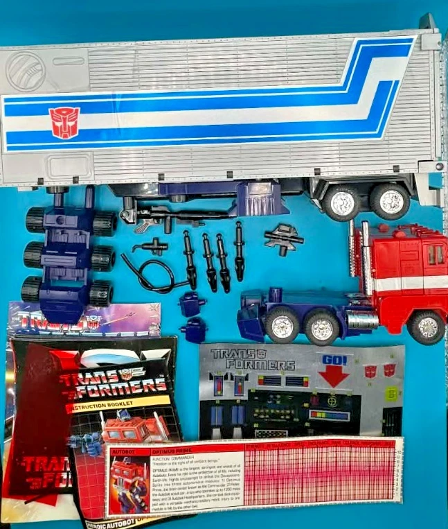 Transformers Original G1 1984 Optimus Prime Complete T4 Unused High Grade - Image 1 of 4