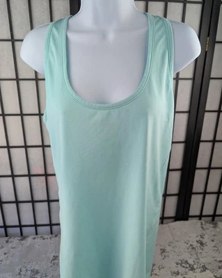 Ryka Women's Activewear Tank Top XL Light Blue Nylon Racerback Chest 35" EUC - Image 1 of 4