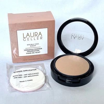 Laura Geller Double Take Baked Versatile Powder Foundation Light 0.35 oz - Image 1 of 4