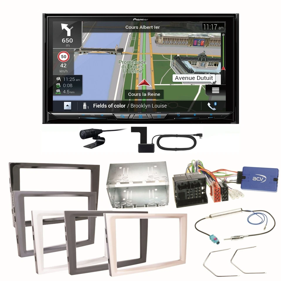 Pioneer AVIC-Z930DAB DAB+ MP3 Einbauset für Opel Astra H Corsa D Zafira B Antara - Bild 1 von 1