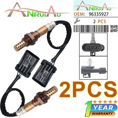 2Pcs Oxygen Sensor For 1996-2002 Chevrolet GMC Silverado Sierra Tahoe 234-4012 - Image 1 of 4