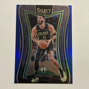 Jayson Tatum 2024-25 Select Blue Refractor Parallel #307 Celtics - Picture 1 of 2