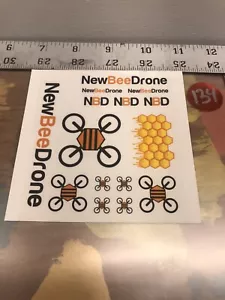 NewBeeDrone {NBD} DECALS NEW USA SHIPPED - Picture 1 of 2