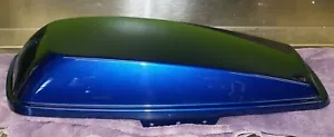 HARLEY DAVIDSON LEFT Saddlebag LID COVER Superior Blue DEALER TAKE OFF BEAUTIFUL - Bild 1 von 4