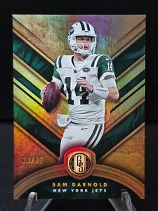 SAM DARNOLD 2019 Panini Gold Standard Holofoil #'d 19/99!!! Jets/Vikings!!! - Picture 1 of 2