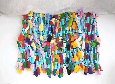 Lot of 117 Prism Skeins Thread Strand Floss Embroidery Assorted Colors - Image 1 of 4