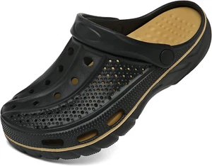 Herren und Damen Fußgewölbestütze Clogs Gartenschuhe Slipper Outdoor Strand Hausschuhe - Bild 1 von 12