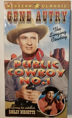 Public Cowboy No.1 : The Singing Cowboy VHS (Factory Sealed) - Image 1 of 3