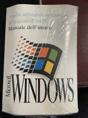 Microsoft Windows v 3.11  Floppy and  User Guide -      new Rare - Immagine 1 di 2