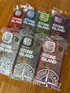 Coque Stone Island iPhone 12/ 12 Pro/ 13/ 14/ 15 | Livraison Gratuite - Photo 1/22