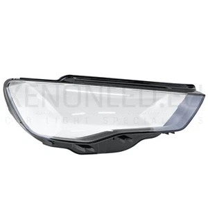 für Audi A3 2012 - 2016 Scheinwerfer Scheinwerfer Glas Linse Abdeckung Rechte Seite + Manuell - Bild 1 von 7