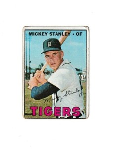 1967 Topps 607 High Number Mickey Stanley Fair