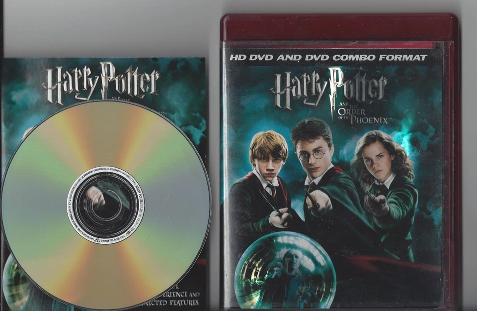 Harry Potter and the Order of the Phoenix (HD DVD, 2007) Disc & Cover Art Only - Image 1 of 1