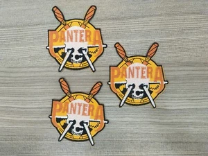 3pcs Music Brand PANTERA Groove metal Heavy metal Patch Embroidered Iron On#010 - Picture 1 of 5