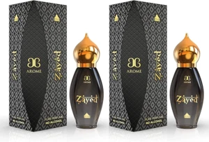 2x ZAYED Attar 9ml Pure Attar Perfume | No Alcohol Unisex Perfume Roll-On - Picture 1 of 1