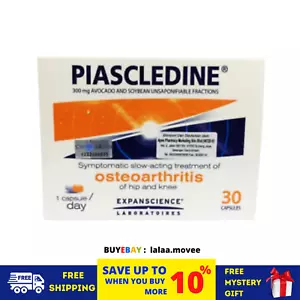 2 Box PIASCLEDINE 300mg Anti-rheumatic Osteoarthritis Joint-Pains 30 Capsules - Picture 1 of 5