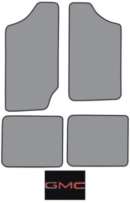 Alfombra GMC S15 1983-1991 Jimmy Cutpile logotipo alfombrilla 4 piezas Foto 1 de 2