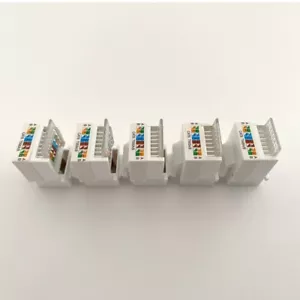 CAT6 RJ45 Keystone Female Coupler Insert Connector Socket Adapter - Picture 1 of 8