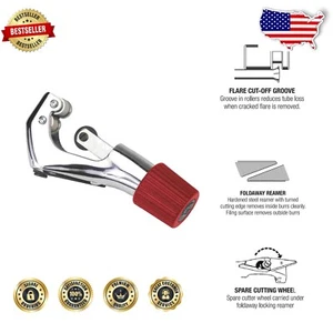 Professional Hi-Duty Tube Cutter for Clean 1/8" to 1-1/8" Stainless Steel Cuts - Picture 1 of 6