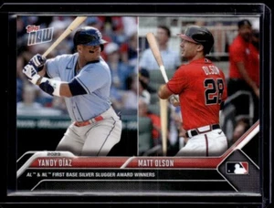 2023 Topps Now Silver Slugger Awards #SS-2 Yandy Díaz / Matt Olson - Picture 1 of 2