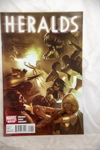 Marvel Comic Limited Series "Heralds" Issue #1 to 5 Complete Set - Foto 1 di 12
