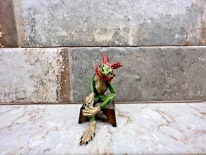 Fritz Bermann Wein Bronze Miniature Frog With Toothache Figurine - Picture 1 of 5