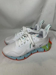 Reebok Zig Dynamica Blanco Neón Como Nuevo Digital Glow 2020 Mujer 7 NUEVO - Imagen 1 de 8