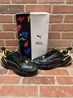 Puma Thunder BRADLEY THEODORE Black Leather Lace Up Low Top Sneakers Mens Size 9