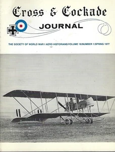 CROSS & COCKADE Journal Vol 18 # 1 (Spring 1977) Society of WWI Aero Historians - Picture 1 of 1