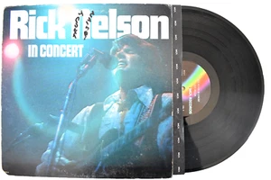 RICK NELSON IN CONCERT LIVE VINYL LP RECORD 1973 MCA-3 BOB DYLAN - Picture 1 of 3