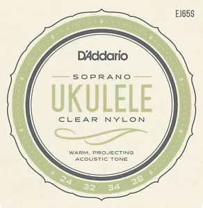 D'Addario EJ65S Pro-Arté Custom Extruded Soprano Ukulele Strings Uke - Picture 1 of 14