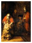 RETURN OF THE PRODIGAL SON CHRISTIAN RELIGIOUS PAINTING BY REMBRANT 5X7 PHOTO